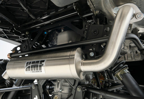 Titan Exhaust Slip On Stainless Steel Center Mount