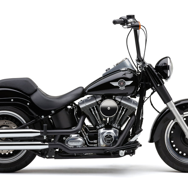 3" Nh Series Slip Ons Chrome Fat Boy/Dce 07 17