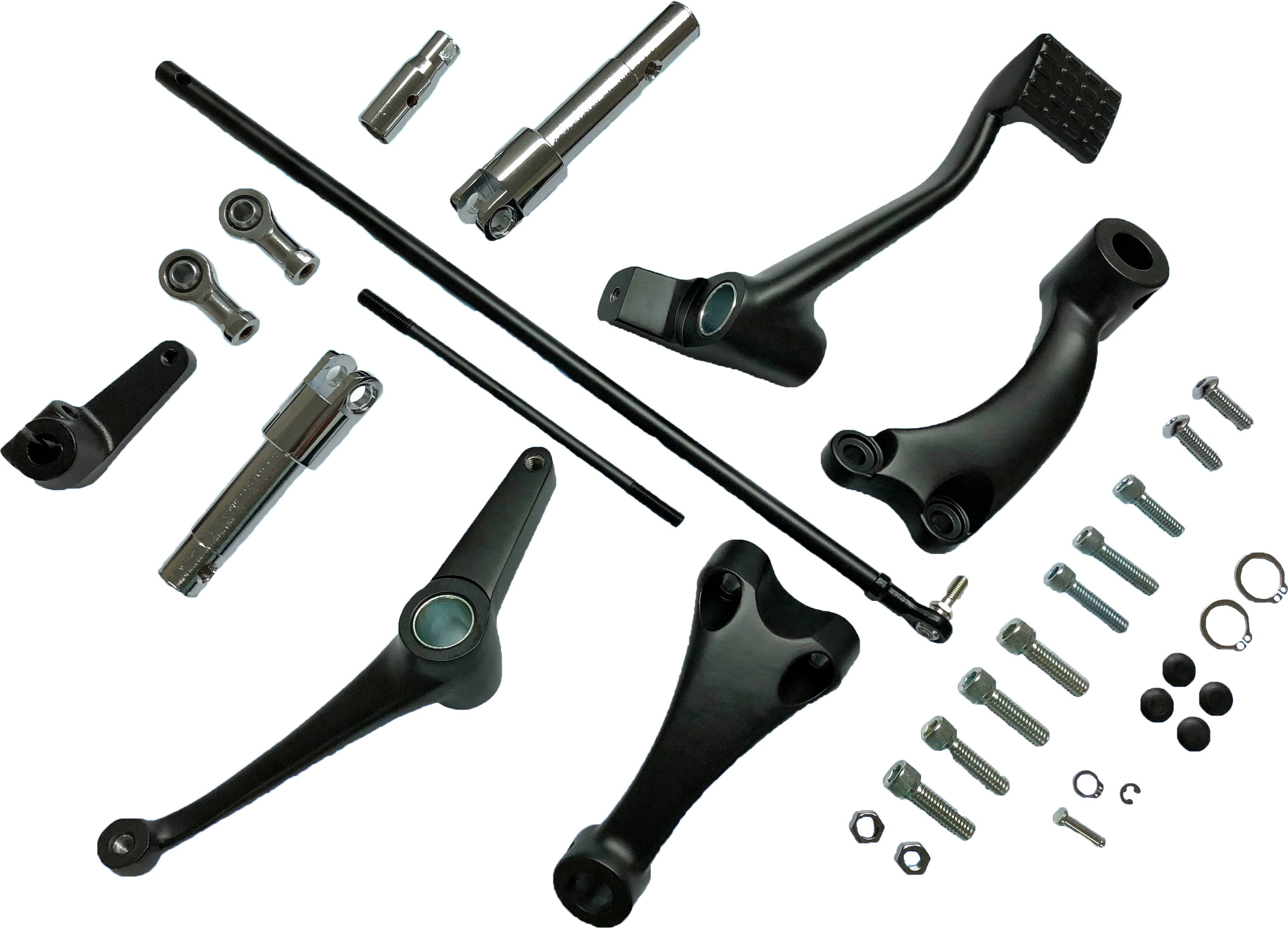 Forward Control Kit Black Xl 14 20