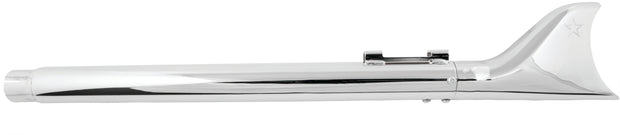 Sharktail Slip On Chrome 2 1/8" Od X32" `95 16 Flt/H