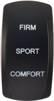Dash Switch Rocker Face Firm/Sport/Comfot
