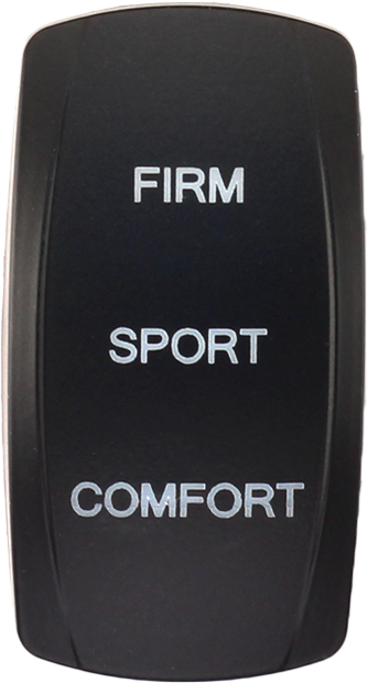 Dash Switch Rocker Face Firm/Sport/Comfot
