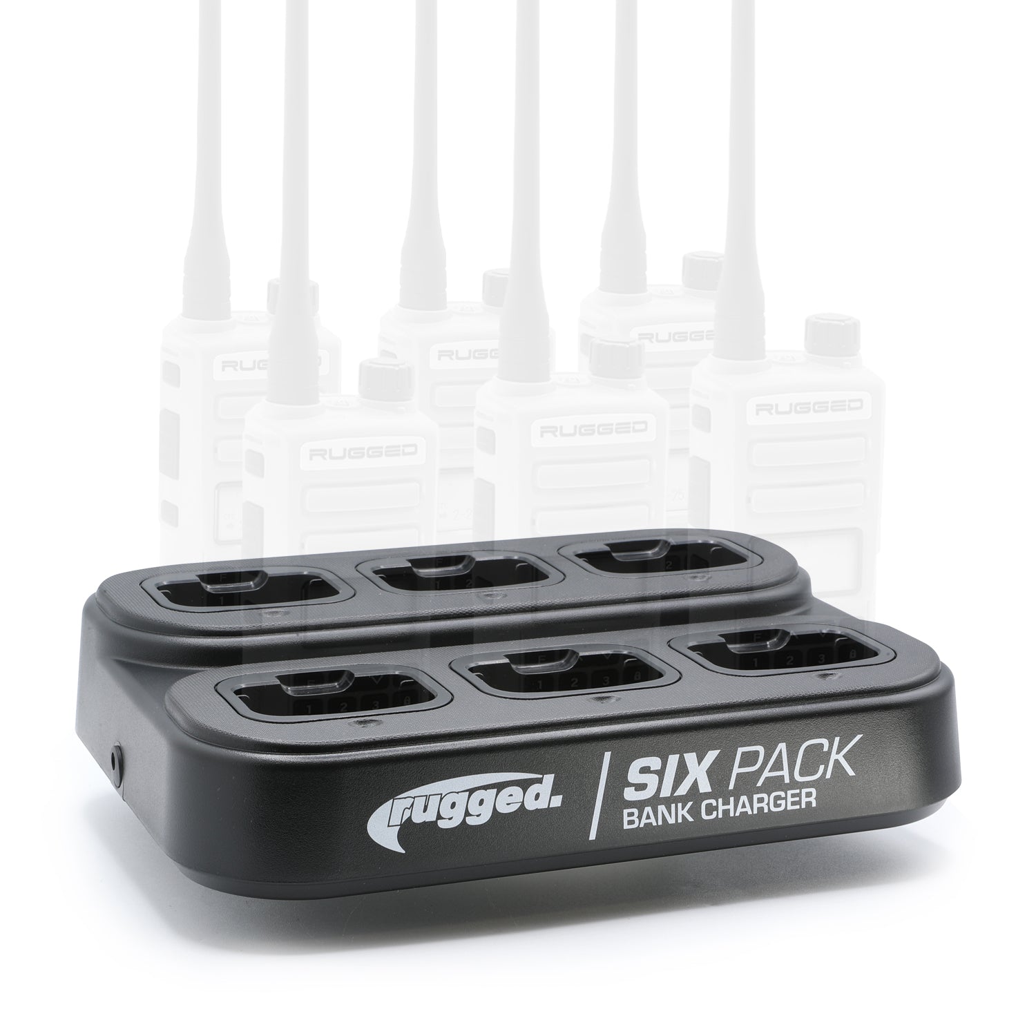 6-Pack Bank Charger for Handheld Radios GMR2