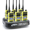 6 PACK - Choose Your Business Band Two Way Handheld Radio RDH-16 - UHF Safety Yellow