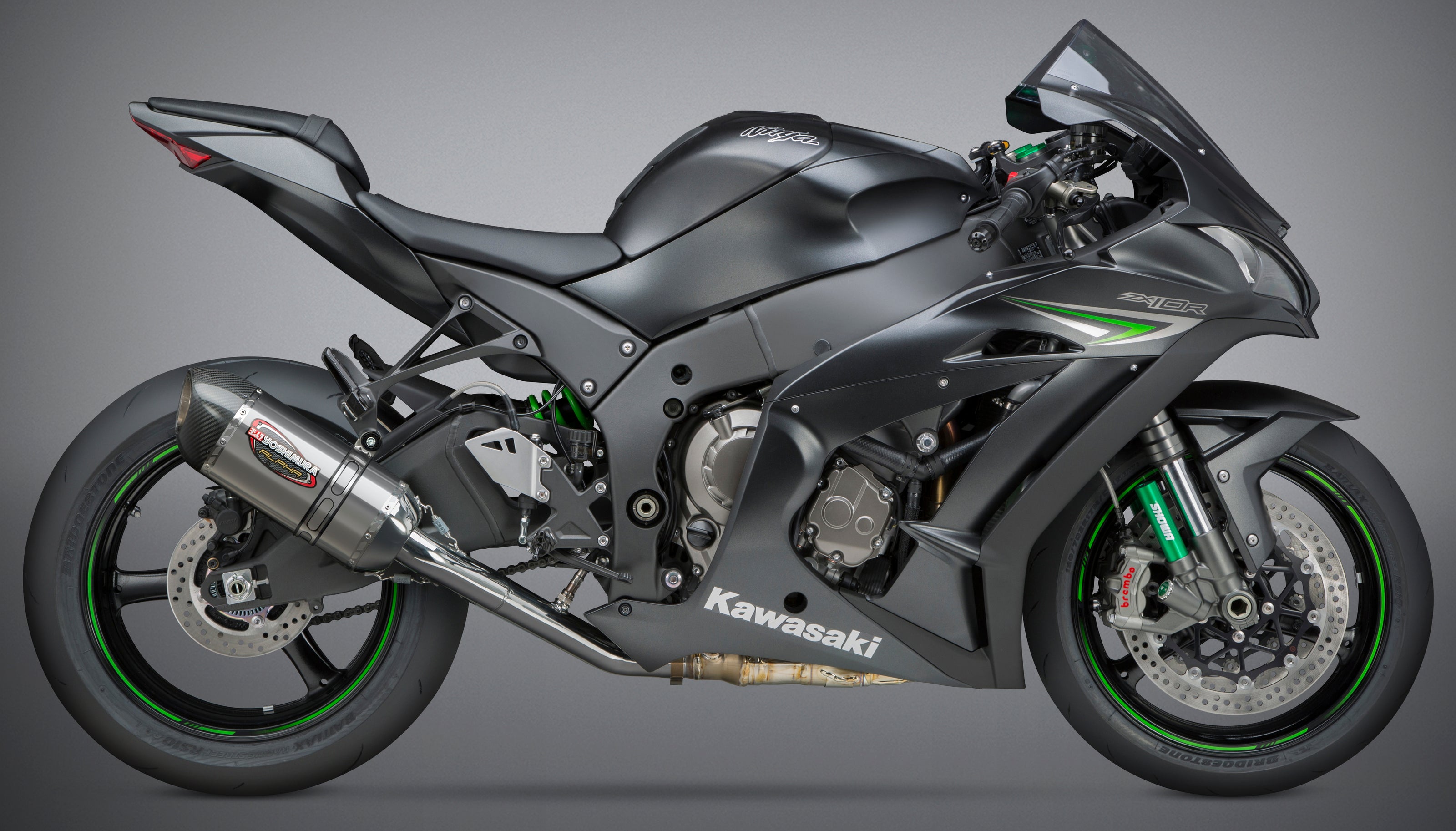 Race Alpha 3/4 System Exhaust Ss Ss Cf