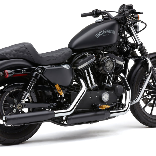 3" Nh Series Slip Ons Chrome Sportster 04 13