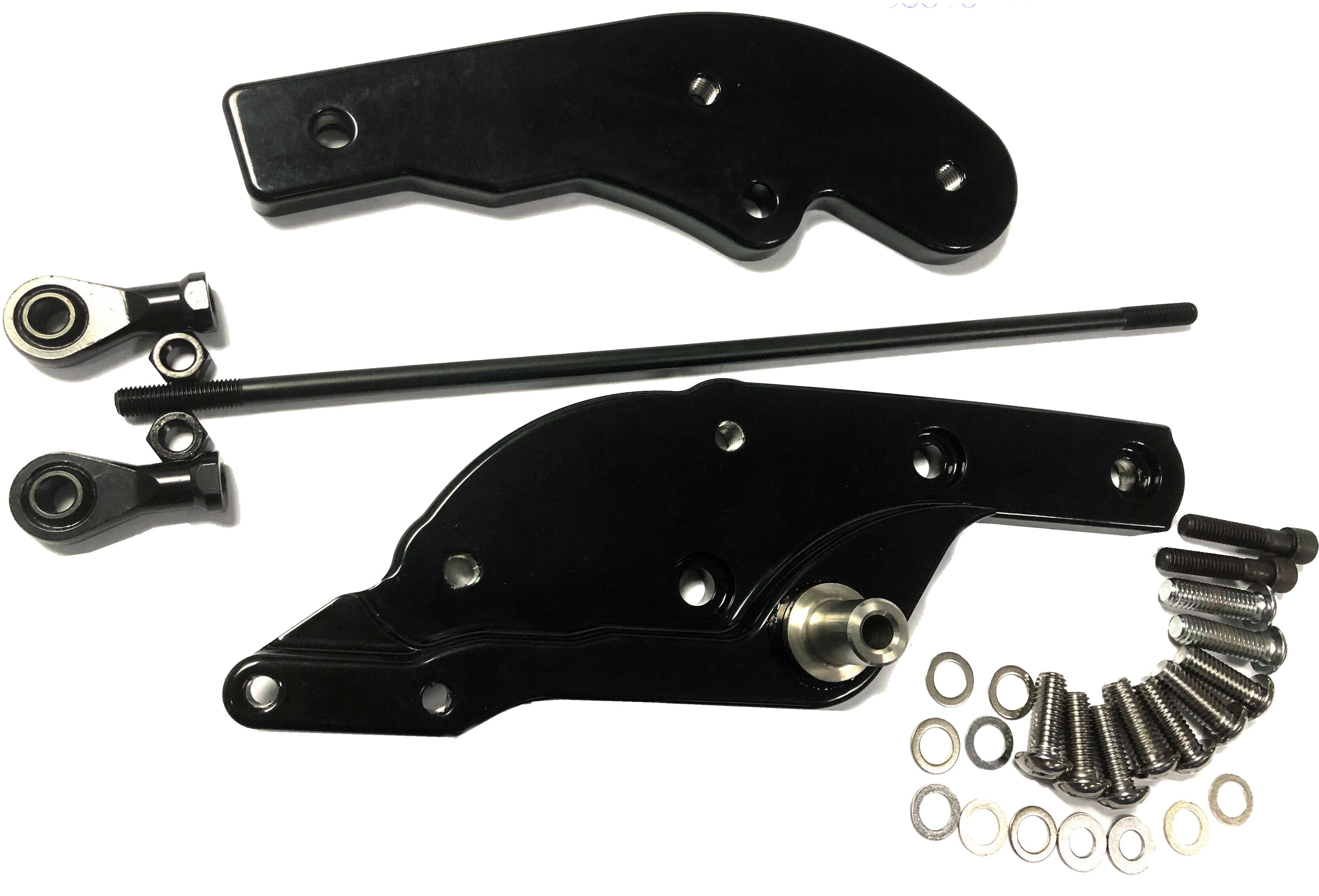 Forward Control Extention Kit Black `18 Up Softail