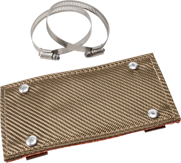 Titanium Flexible Heat Shield 4" X 8"