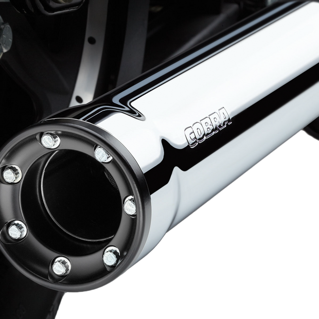 3" Rpt Slip Ons Chrome Flh/Flt 95 16