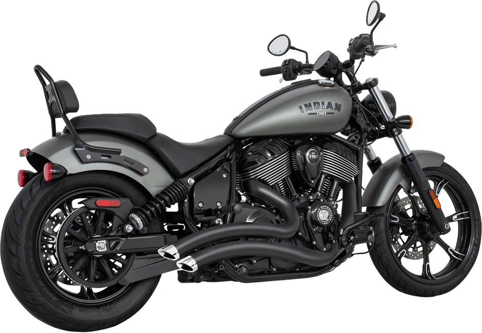 Sharp Curve Radius 2.5" Indian Chief Bk/Ch