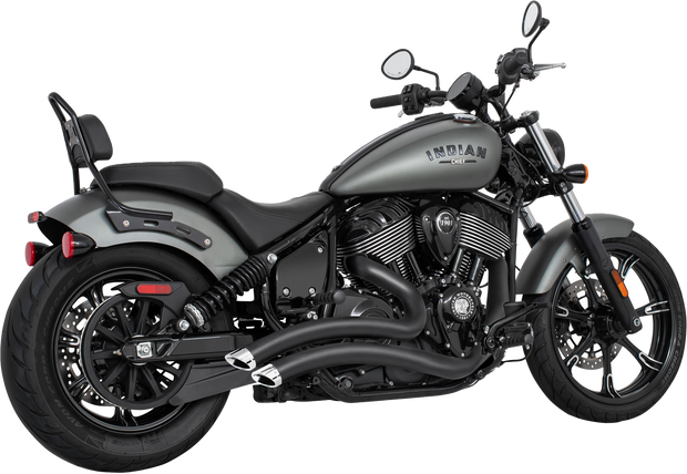 Sharp Curve Radius 2.5" Indian Chief Bk/Ch