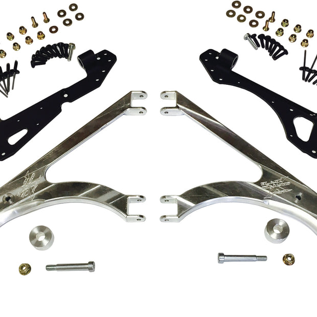 Spindle/A Arm Kit W/Billet Upper A Arms A/C