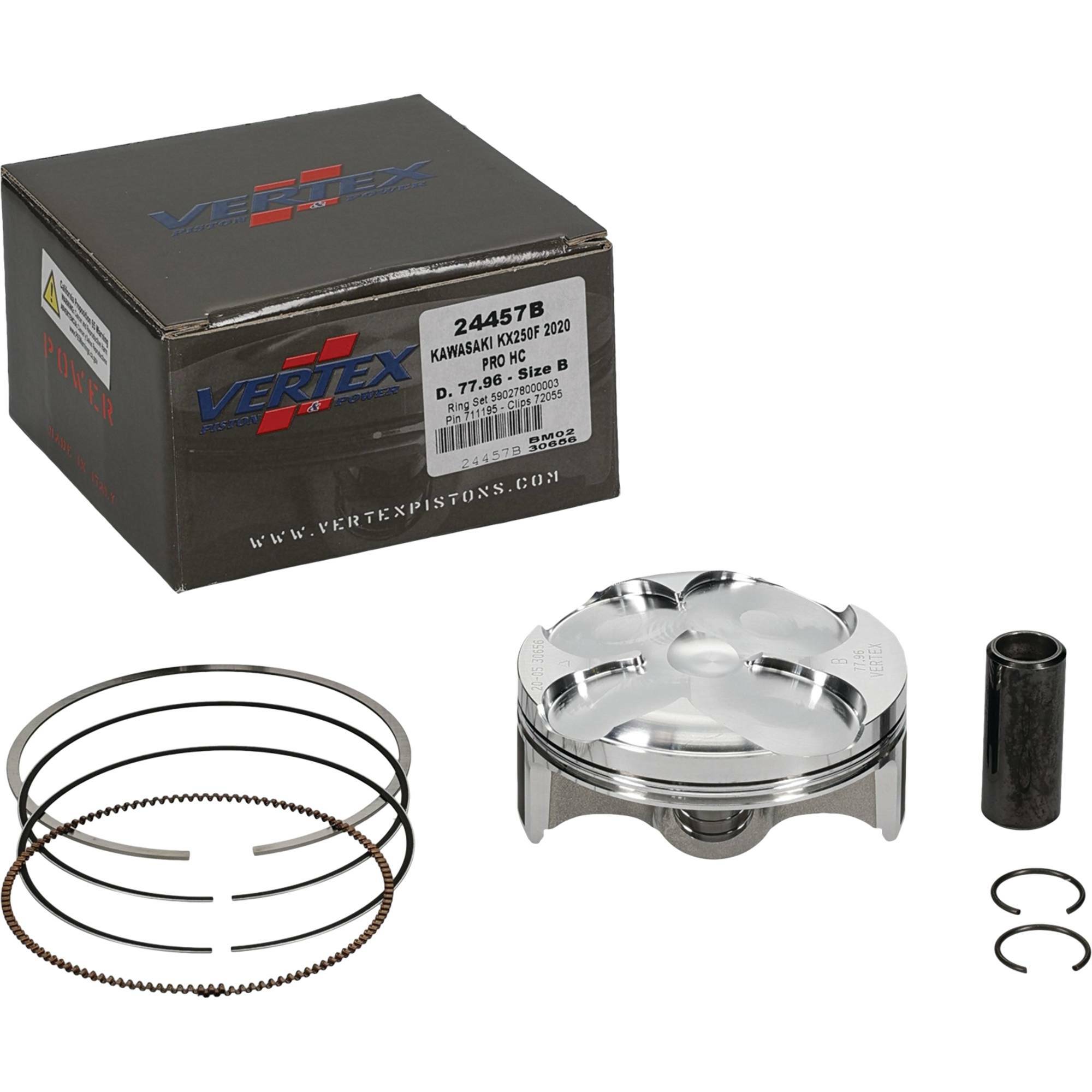 Piston Kit Hc Forged 77.96/Std 14.8:1 Kaw