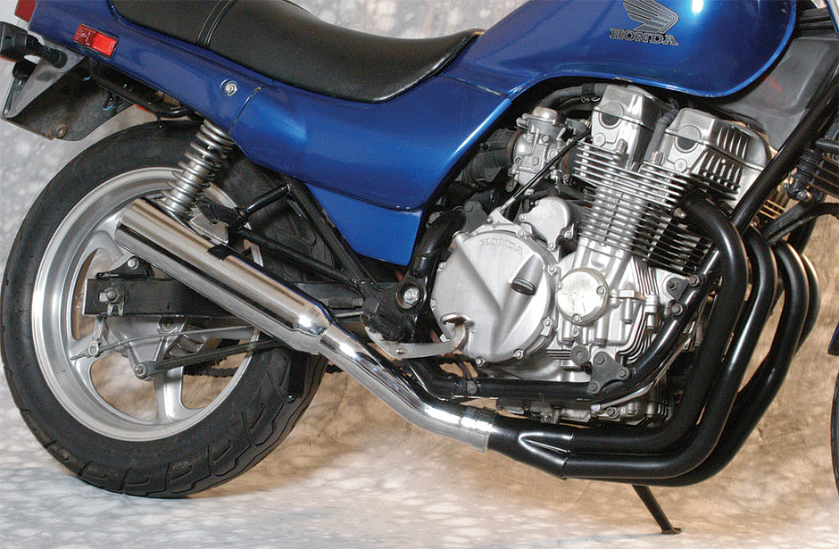 Full System 4/1 Canister Suzuki Chrome Can