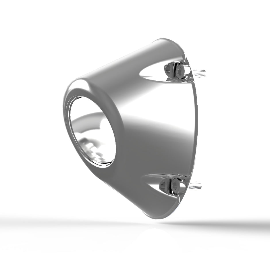 Hmf Elliptical Vert End Cap Polished