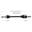 Hd 2.0 Axle Rear Right