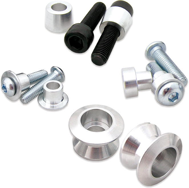 Swingarm Spools Silver