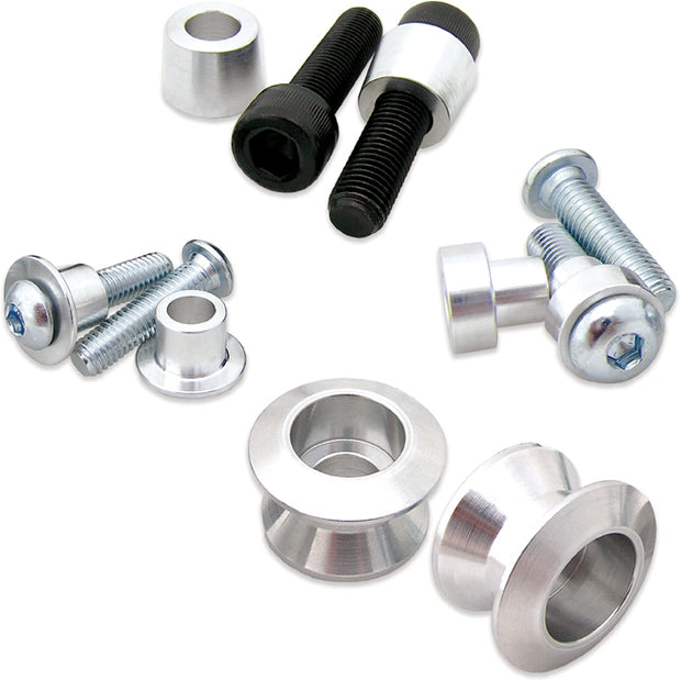Swingarm Spools Silver