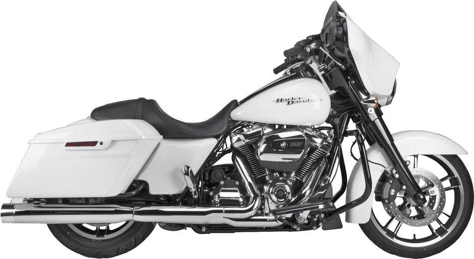 Comp S Slip On M8 Flh/Flt Chrome W/Polished Endcap