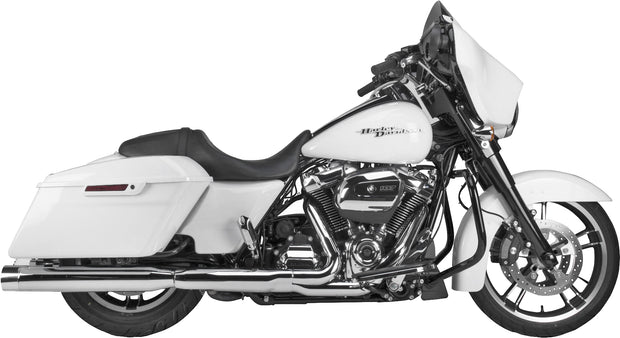 Comp S Slip On M8 Flh/Flt Chrome W/Polished Endcap