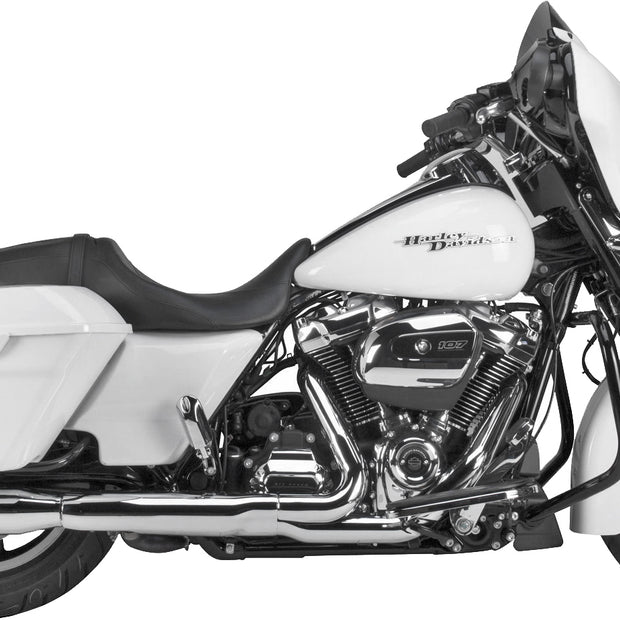Comp S Slip On M8 Flh/Flt Chrome W/Polished Endcap