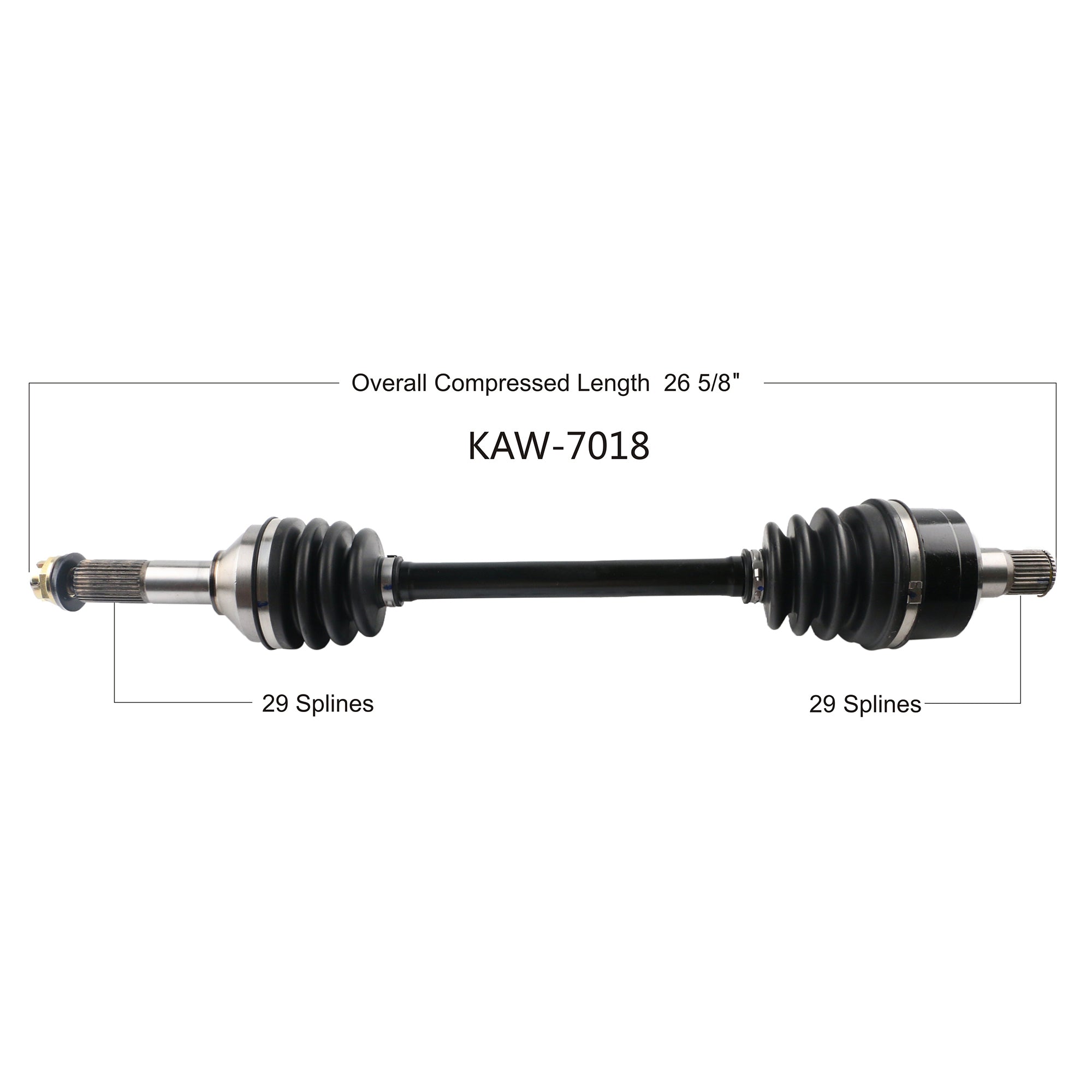 Oe 2.0 Axle Rear