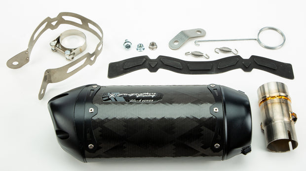 S1r Black Slip On Carbon