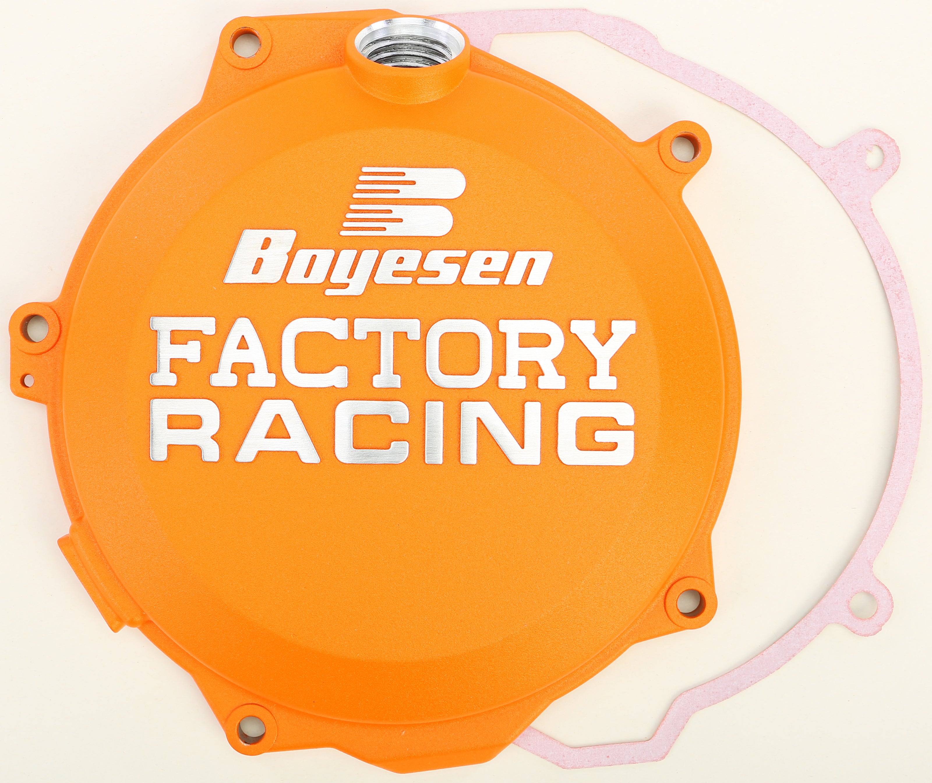 Factory Racing Clutch Cover Orange