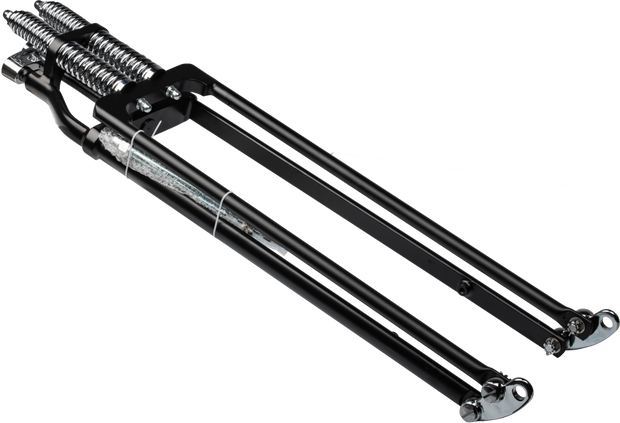 Springer Fork Tapered Leg +8 Black