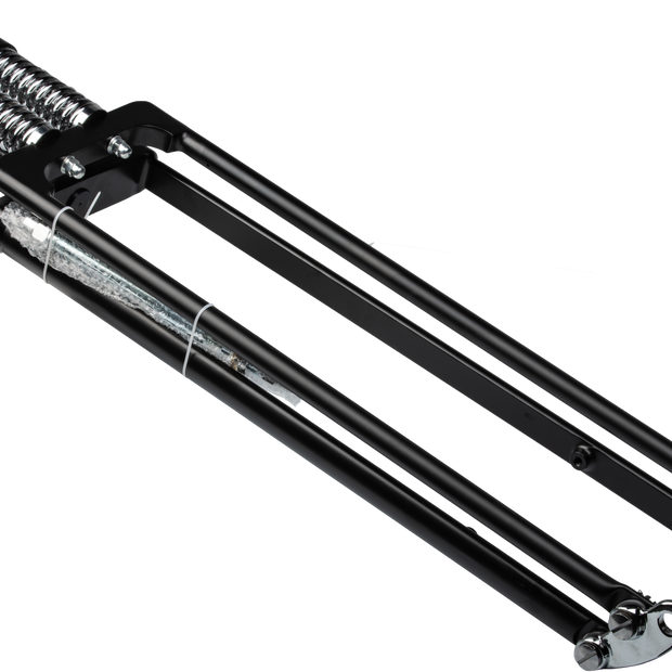 Springer Fork Tapered Leg +8 Black
