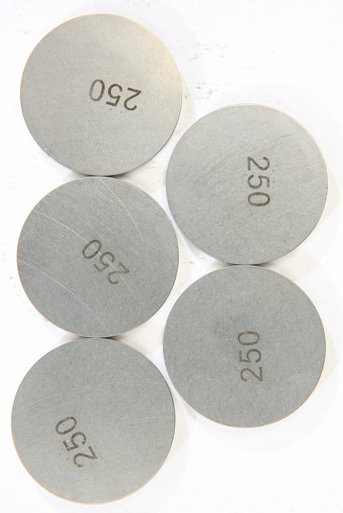 Valve Shims 2.50mmx29mm 5/Pk