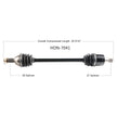 Oe 2.0 Axle Rear Left