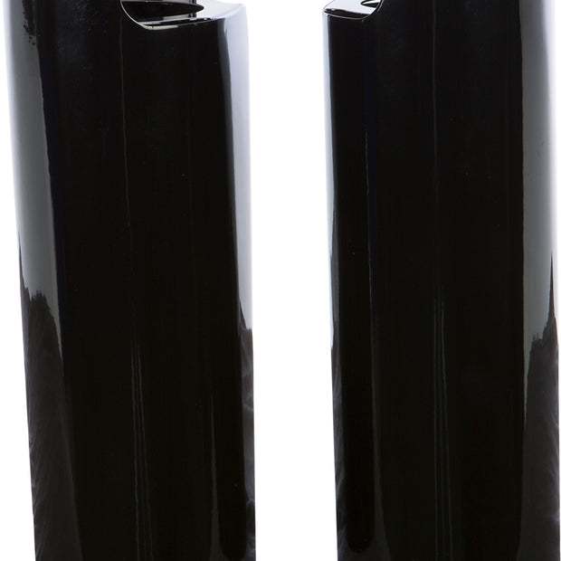 Uppr Fork Tube Covers Black+2" Touring 14 Up