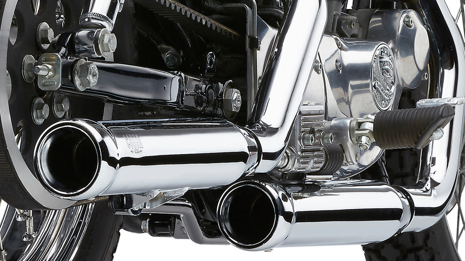 3" Nh Series Slip Ons Chrome Sportsters 91 03