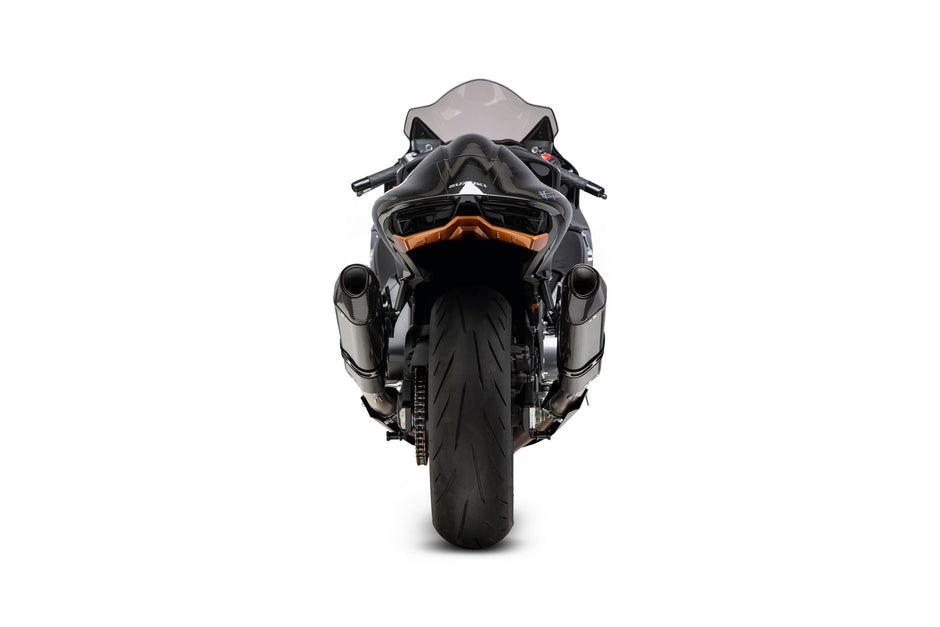 Exhaust Race R77 Slip On Cf/Cf Suz