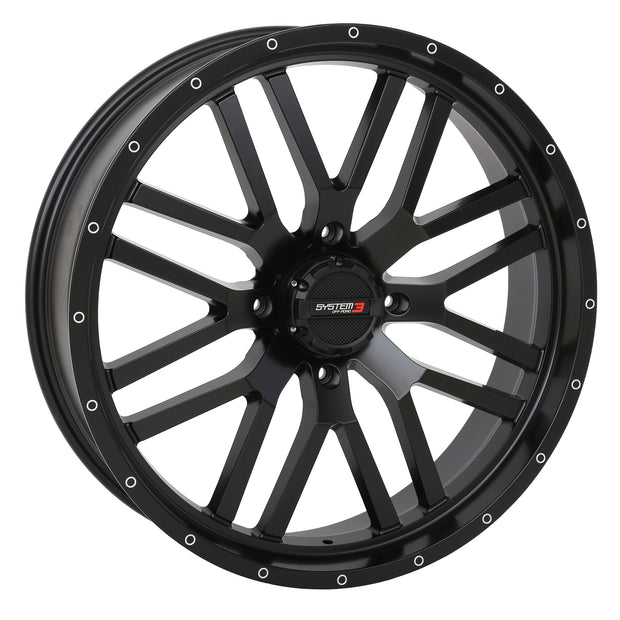 St3 Wheel 22x7 4+2.5 (+10mm) 4/156 4 Matte Black