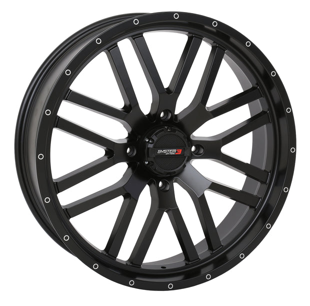 St3 Wheel 24x7 4+2.5 (+10mm) 4/137 4 Matte Black