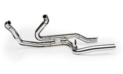Powerport Dual Headpipes Chrome Trike 10 16