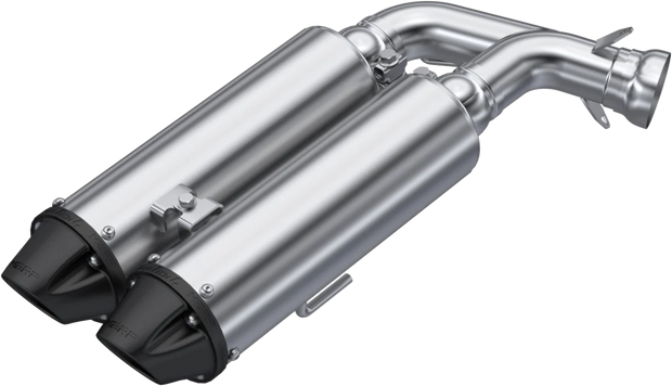 4" Dual Slip On Exhaust Pol Performance Series
