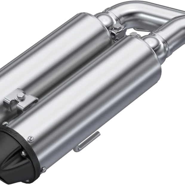 4" Dual Slip On Exhaust Pol Performance Series