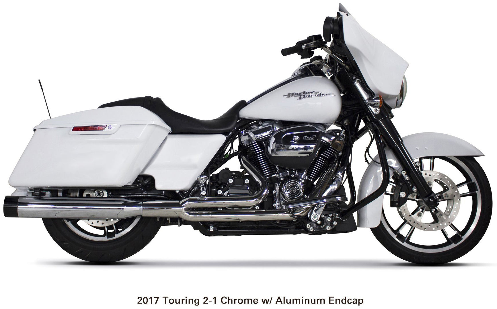 Comp S 2 1 M8 Flh/Flt Chrome W/Black Endcap