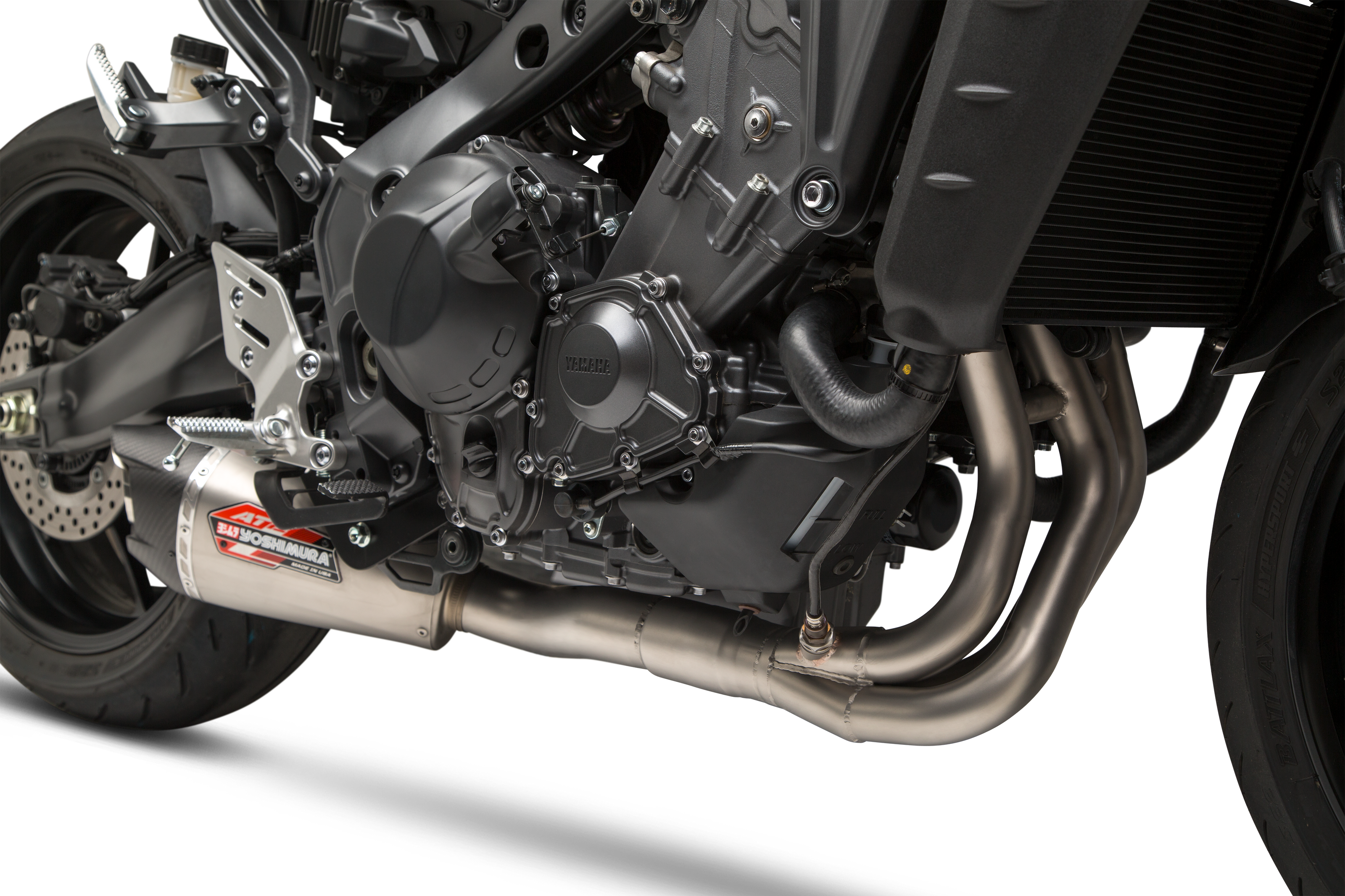 Exhaust Race At2 Full System Ss/Ss/Cf Yam