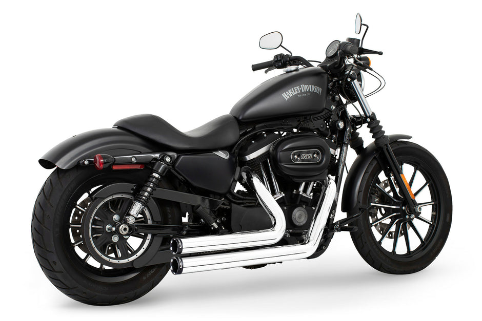 Independence Shorty Chrome W/Black Tip Sportster