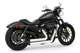 Independence Shorty Chrome W/Black Tip Sportster