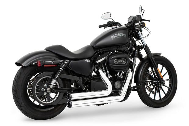 Independence Shorty Chrome W/Black Tip Sportster