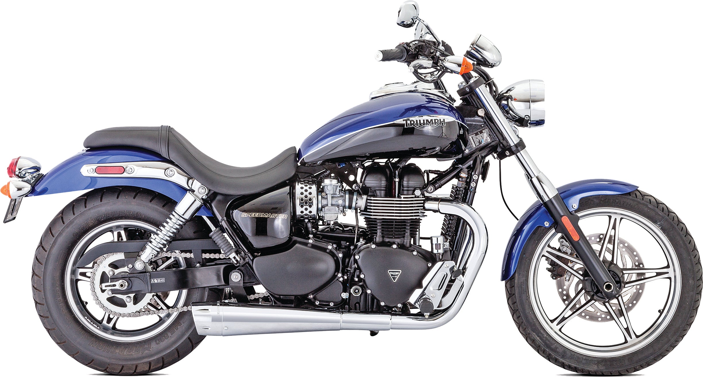 Combat Slip On Exhaust Chrome
