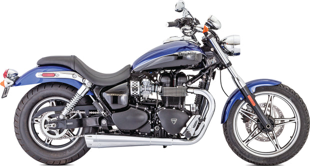 Combat Slip On Exhaust Chrome