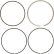 Piston Rings 78.96mm Hon For Vertex Pistons Only