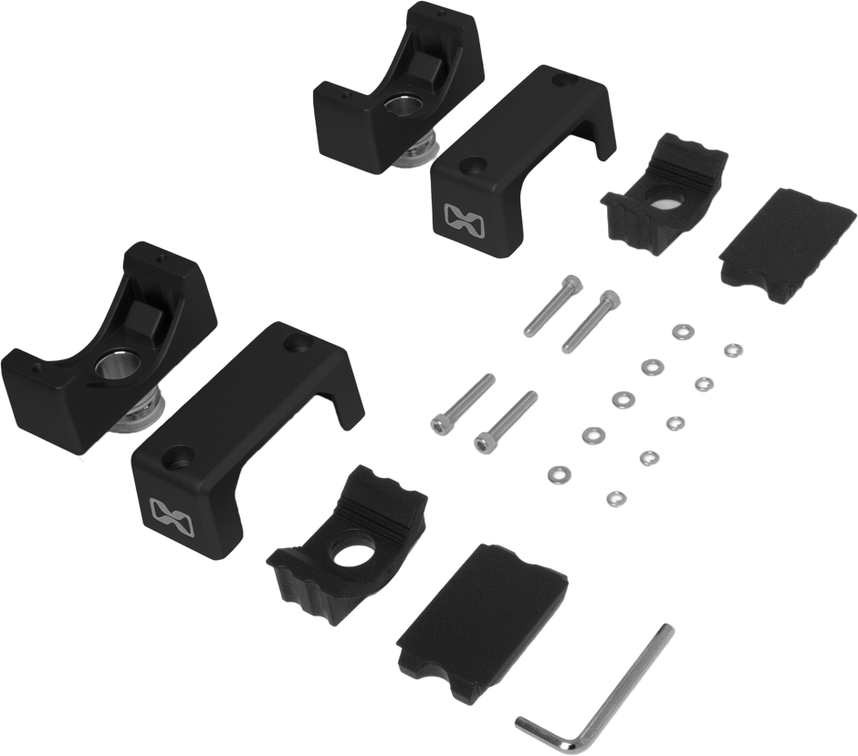 Tower Speaker 1.0" To 1.5" Square Tube Black