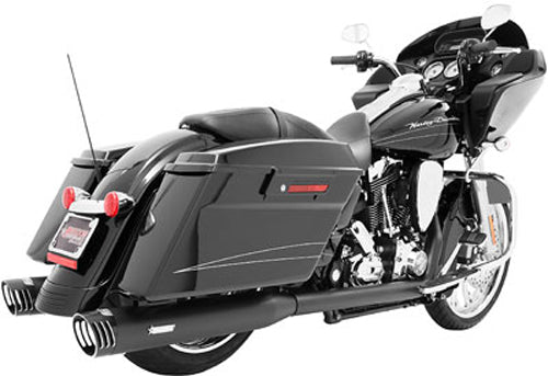 Racing Duals Black W/Black Tip Flt